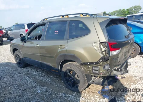 2022 Subaru Forester Wilderness из США, поврежденный, VIN JF2SKAMCXNH525719